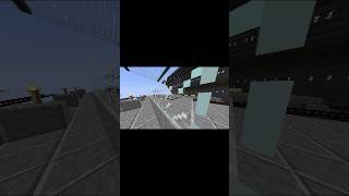 Train model inside train station Minecraft TahaFayyazGaming shorts minecraft [upl. by Maidel]