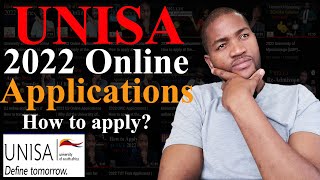 How to apply at the University of South Africa UNISA online  UNISA online admissions [upl. by Utham]