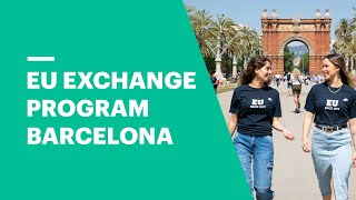 Why do an exchange program at EU Business School Barcelona [upl. by Olnay]