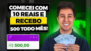 RECEBA 500 REAIS POR MÊS EM DIVIDENDOS comece hoje com 10 reais [upl. by Enywtna]