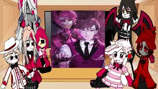 HAZBIN HOTEL reacts to ALASTOR Angst Radioapple Gacha Reacts FULL VIDEO [upl. by Dulci]