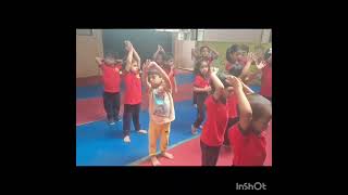 Yoga time  Darling Buds PreSchool [upl. by Saraiya]