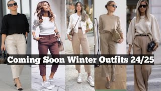 2025 winter casual Outfits for womens  winter 2025 casual outfits for ladies Latest casual outfits [upl. by Marketa719]