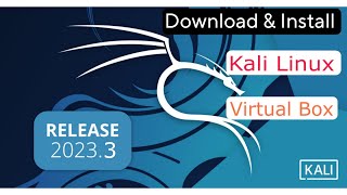 How to download and install Kali Linux in virtual box bangla 20233  কালি লিনাক্স ইনস্টল করুন [upl. by Eeznyl812]