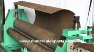 Manek  Bending Roller Model BR2516 [upl. by Placidia182]