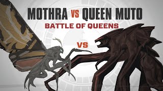 Mothra vs Queen Muto  Battle FACEOFF  InDepth analysis [upl. by Atnohs]