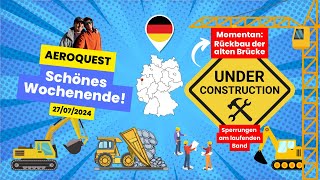 Die unendliche Baustelle Leverkusener Brücke bis 2027 [upl. by Firahs310]