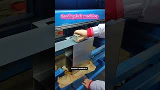 Sanding belt machineeasy to operate polishing machine fabrication [upl. by Wobniar]