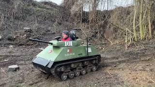 Mini Czołg Mini Tank Paintball Tank Mini tanks [upl. by Soigroeg343]