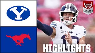 BYU Cougars vs SMU Mustangs  Full Game Highlights  ESPN College Football [upl. by Kcirddec873]