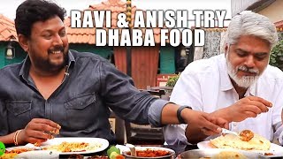 Amazing Spicy Dhaba Food  Ravi Anish Split the bill  Non Veg Heaven Hyderabad Dhaba Food [upl. by Raybourne9]