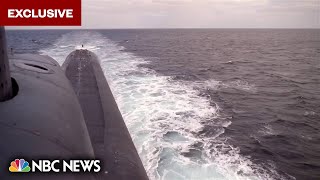 Exclusive access during a US Navy submarines nuclear missile test [upl. by Emyam742]