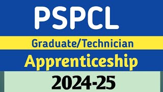 pspcl gradulate apprenticeship 2024pspcl pspcl apprenticeship 2024 [upl. by Hartmunn]