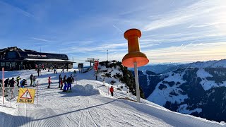 Skicircus Saalbach Hinterglemm Leogang Fieberbrunn  Skifahren⛷️  Tirol Österreich [upl. by Iah]