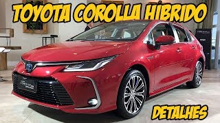 Novo Toyota Corolla 2020 ótima impressão mas há críticas  VERSÃO ALTIS HÍBRIDA EM DETALHES [upl. by Way]