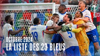 Les 23 Bleus pour octobre 2024 [upl. by Atrim]