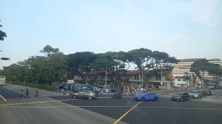 SINGAPORE  BEDOK RESERVIOR ROAD TO KEMBANGAN MRT STATION [upl. by Corder]