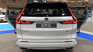 New HONDA CRV 2024  PRACTICALITY test trunk space rear door opening angle European model [upl. by Cori]