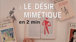 1 René Girard  le désir mimétique [upl. by Sedgewinn53]