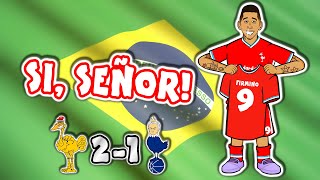 🎵SI SEÑOR🎵 Firmino Winner  Liverpool vs Spurs 2020 21 Goals Highlights Song Roberto Tottenham [upl. by Iztim799]