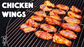 Chicken Wings On A Gateway Drum Smoker  How To Make Perfect Gameday Wings [upl. by Arvin467]