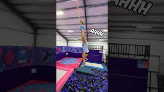 Wer will PART 2 sehen 😳🤩 trampolin salto backflip flip challenge [upl. by Raffaj]