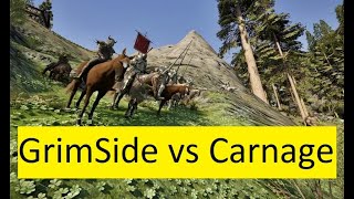 Mortal Online 2  GrimSide vs Carnage [upl. by Nylahsoj875]