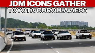 Why is the AE86 So Popular 20 of the BEST Toyota AE86 Sprinters in Malaysia  Capturing Car Culture [upl. by Mcmath]