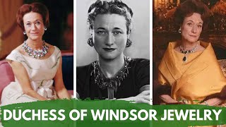 Duchess of Windsor Jewelry Collection  Wallis Simpson Royal Jewellery  Diamonds  Royalty Gems [upl. by Ghiselin]