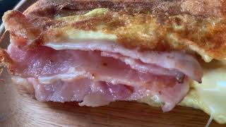 🔥Bacon Cheese Toastie  培根奶酪吐司 [upl. by Derdle]