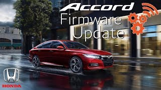 Honda Accord Firmware Update  10th Generation 2018  2020 [upl. by Faria]