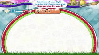 Learn Grade 2  Maths  Addition of One Digit Numbers [upl. by Landis]