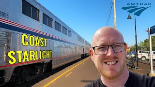 Coast Starlight Amtrak Sleeper Train  San Francisco to Seattle [upl. by Felike906]