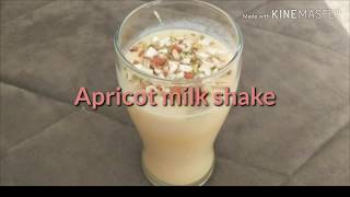 High Protein Healthy Apricot milkshake for pregnant women [upl. by Asoramla]