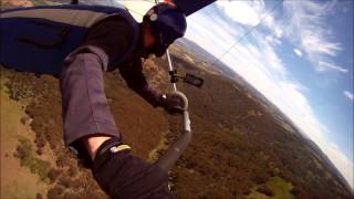 Hang Glider Mid Air Collision [upl. by Ehtyaf]