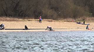 Schlauchboot auf dem Rhein mit 5 PS [upl. by Adiana]