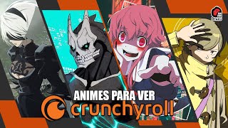 🤩 10 ANIMES INCREÍBLES PARA VER EN CRUNCHYROLL 4  Rincón Otaku [upl. by Westmoreland]