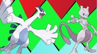 Mewtwo vs Lugia [upl. by Akoyn618]