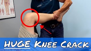 Huge knee cracks  Nico gets Adjusted  Madison amp Goodlettsville Chiropractor [upl. by Olsewski]