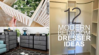 12 Modern Bedroom Dresser Ideas [upl. by Namsu]