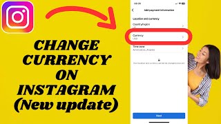 Change Instagram Currency On Get Orders  Simple tutorial [upl. by Ahsetra]