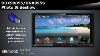 KENWOOD Photo Slideshow  DNX995S amp DDX9905S  View Your Photos on the Receiver [upl. by Uchish34]