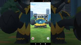 Guzzlord Raid Pokemon go  Ultrabeast Raids are Back in Pokemon go pokemon pokemongo shorts raid [upl. by Nageet941]