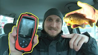 LUCKY Fish Finder with FLASHER Ice Fishing Test and Review [upl. by Lorrimer691]