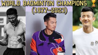 Badminton World Championship winners list 1977 To 2023  Best Badminton players [upl. by Lokim]