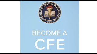 Pass the CFE Exam within 4 Weeks  Online CFE Exam Review Course [upl. by Yehsa]