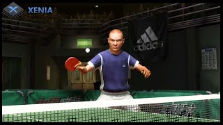 Rockstar Presents Table Tennis Xenia Emulator Playthrough [upl. by Kieger]