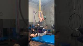 Shes lying on my feet circus aerialhoop lyra cerceau [upl. by Vassell55]