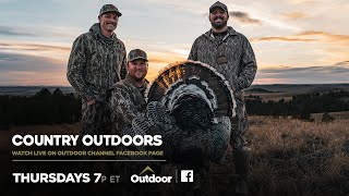 3 Fired Up Montana Merriam Turkeys  Country Outdoors Turkey Tour [upl. by Dorris]