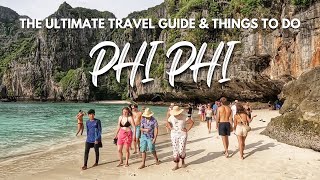 New 2024 Phi Phi Islands  Best island in Thailand  With Captions Places to Visit in Thailand [upl. by Nabalas]